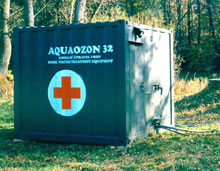Mobilní úpravna vody AQUAOZON 32